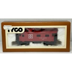 Tyco Santa‎ Fe Cupola Caboose HO Scale ATSF 7240 EUC